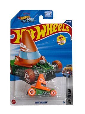 Hot Wheels 2025 Cone Shaker HW Metro 148/250 Orange Green Diecast